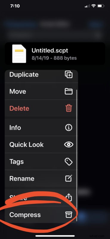 How to Easily Create ZIP Files on iPhone or iPad Using Files App