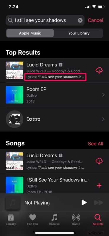 How to Find Songs by Lyrics on Apple Music: iPhone, iPad & Mac Guide