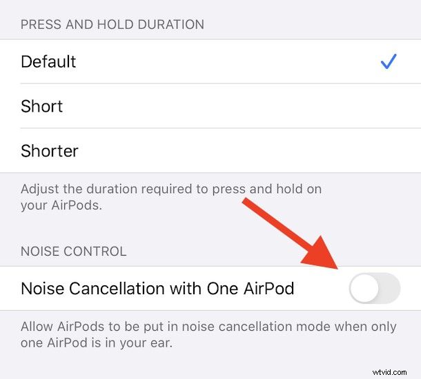 AirPods Pro: How to Enable Noise Cancellation with Just One Earbud