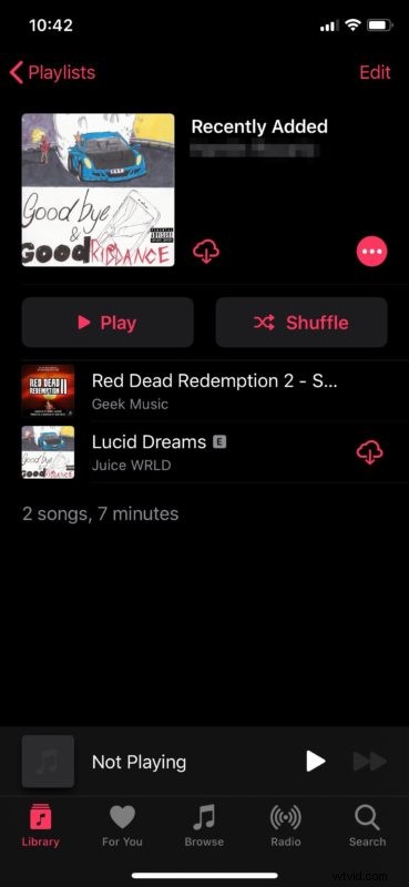 How to Easily View Recently Added Songs in Apple Music on iPhone & iPad