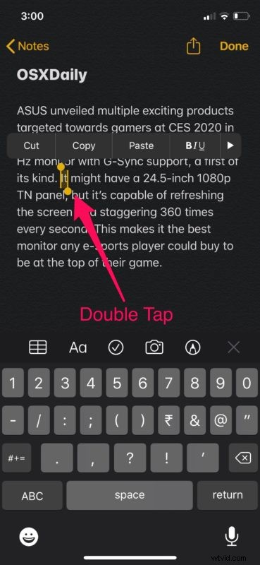 Master Text Selection on iPhone & iPad: Quick Gestures for Words, Sentences, and Paragraphs