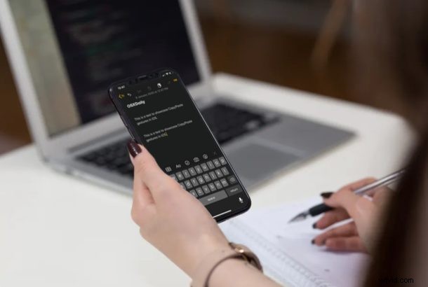 Master Copy & Paste Gestures on iPhone & iPad: iOS/iPadOS Guide