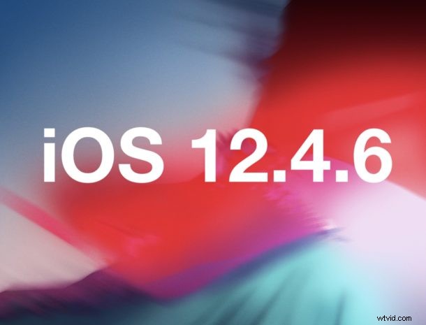Apple Releases iOS 12.4.6: Critical Security Update for Older iPhones and iPads