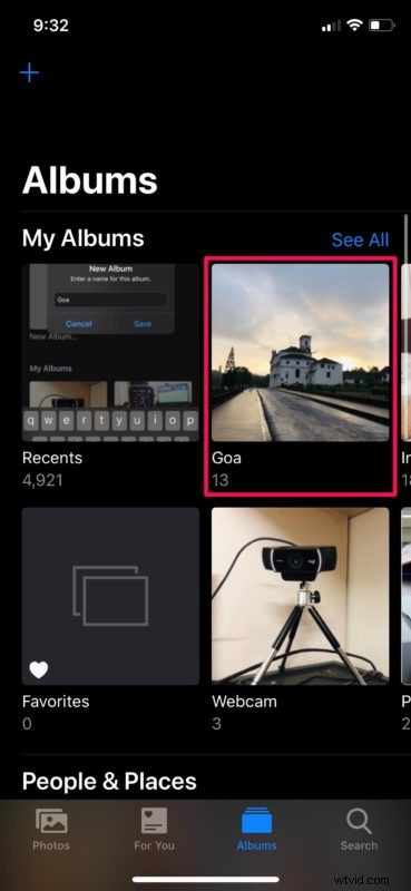 How to Create a New Photos Album and Add Images on iPhone & iPad (iOS 13)