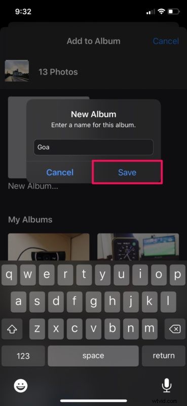 How to Create a New Photos Album and Add Images on iPhone & iPad (iOS 13)