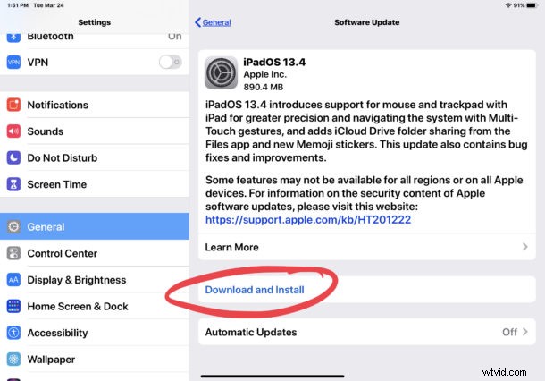 iOS 13.4 and iPadOS 13.4 Released: Direct IPSW Download Links