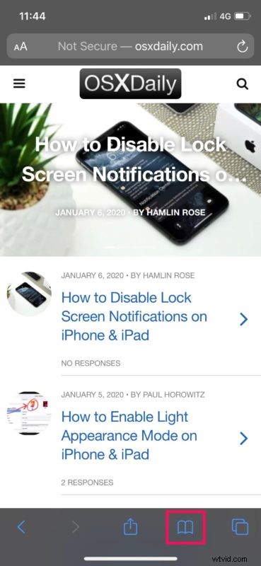 How to Bookmark Websites in Safari on iPhone and iPad: Step-by-Step Guide