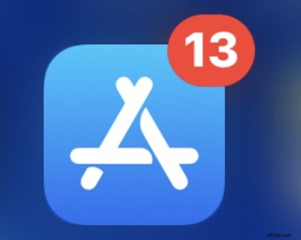 Quickly Access App Store Updates from iPhone & iPad Home Screen – iOS 13/iPadOS 13 Guide