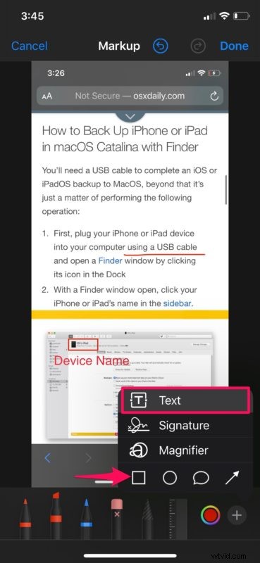 How to Easily Markup and Annotate Screenshots on iPhone & iPad