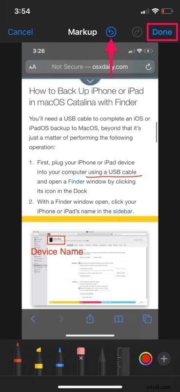 How to Easily Markup and Annotate Screenshots on iPhone & iPad