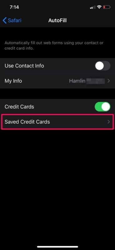 How to Securely Save Credit Card Details in Safari on iPhone and iPad