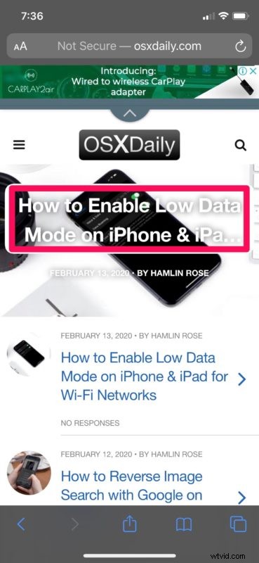How to Disable Safari Link Previews on iPhone and iPad: View Full URLs Easily