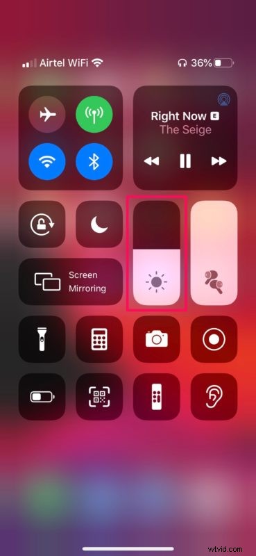 How to Quickly Toggle True Tone On or Off in Control Center on iPhone and iPad