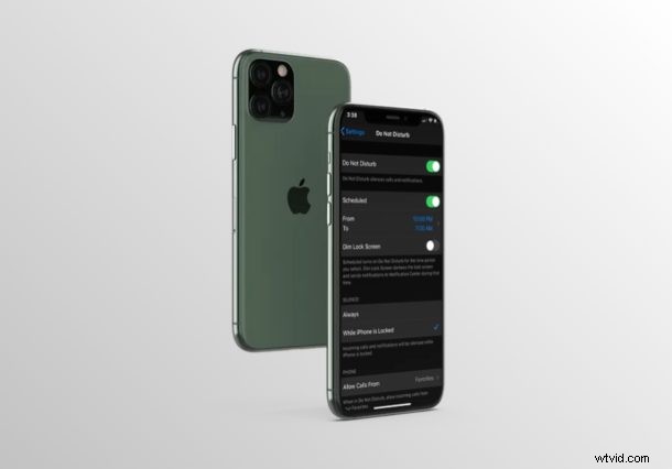 How to Schedule and Toggle Do Not Disturb from Control Center on iPhone & iPad