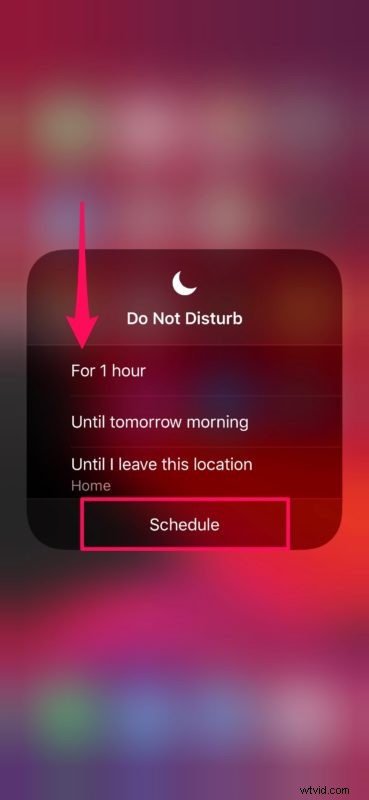How to Schedule and Toggle Do Not Disturb from Control Center on iPhone & iPad