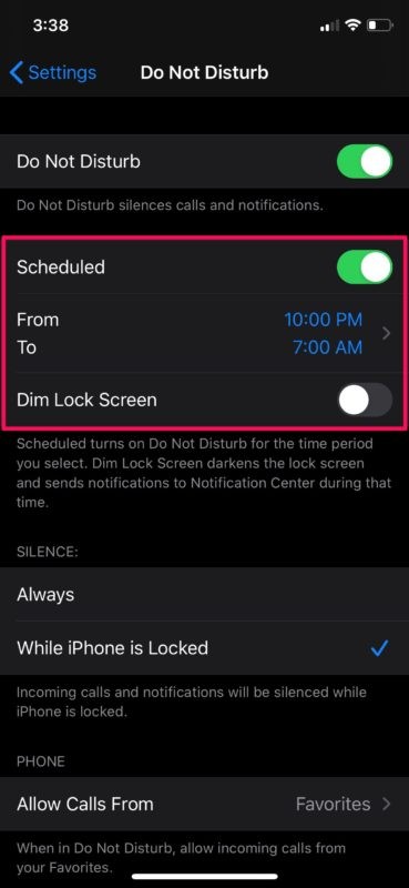 How to Schedule and Toggle Do Not Disturb from Control Center on iPhone & iPad