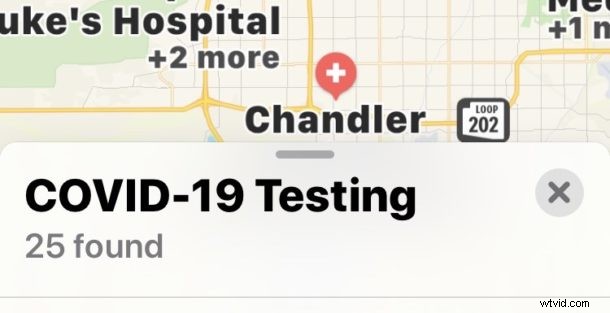 Find Nearby COVID-19 Testing Locations Easily with Apple Maps on iPhone & iPad