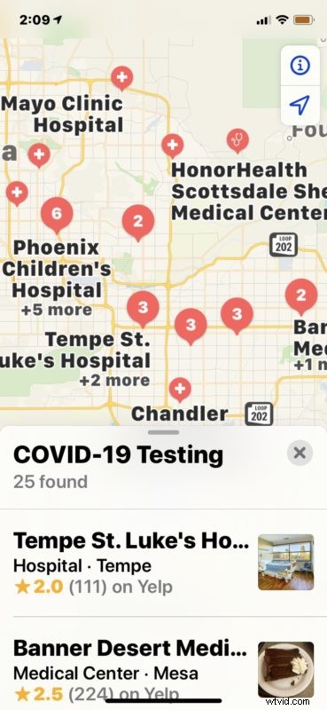 Find Nearby COVID-19 Testing Locations Easily with Apple Maps on iPhone & iPad