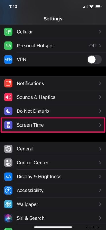 How to Easily Set Up Screen Time Downtime on iPhone and iPad
