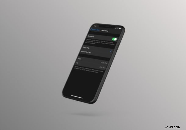 How to Easily Set Up Screen Time Downtime on iPhone and iPad