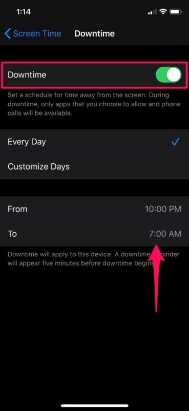 How to Easily Set Up Screen Time Downtime on iPhone and iPad