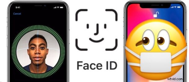 How to Unlock iPhone & iPad with Face ID While Wearing a Mask