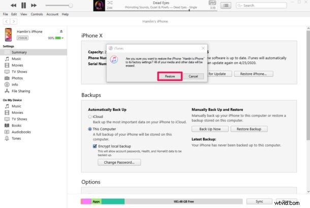 How to Restore iPhone or iPad Using iTunes on Windows PC: Step-by-Step Guide