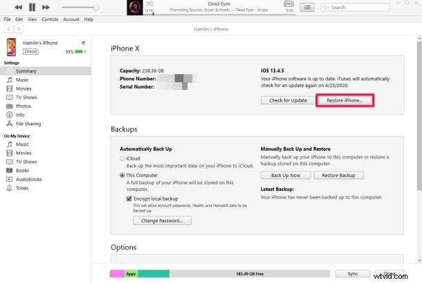 How to Restore iPhone or iPad Using iTunes on Windows PC: Step-by-Step Guide