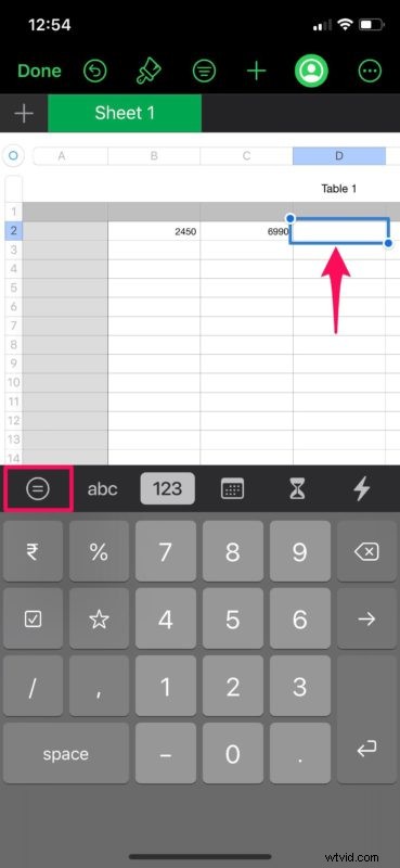 How to Use Formulas in Apple Numbers on iPhone and iPad: Step-by-Step Guide