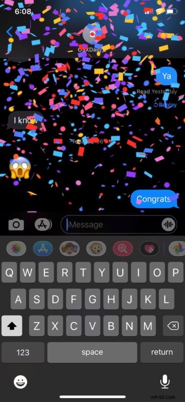 iMessage Screen Effects: Complete List of Trigger Words for iPhone & iPad