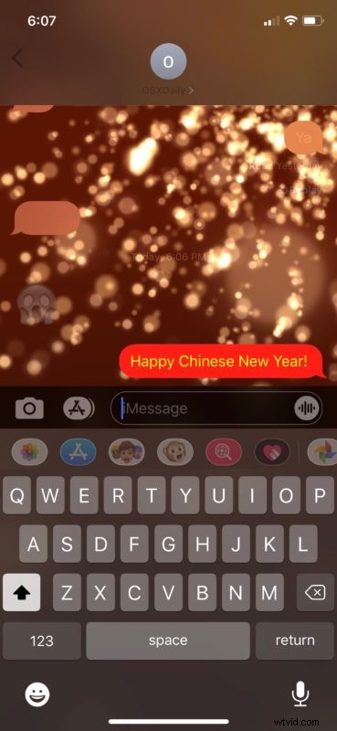 iMessage Screen Effects: Complete List of Trigger Words for iPhone & iPad