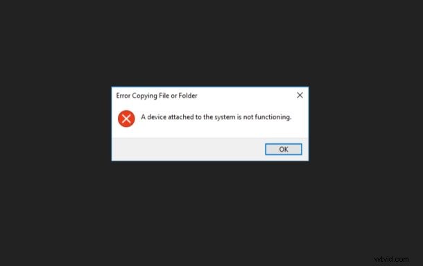 Fix  A Device Attached to the System is Not Functioning  Error on Windows PC with iPhone or iPad