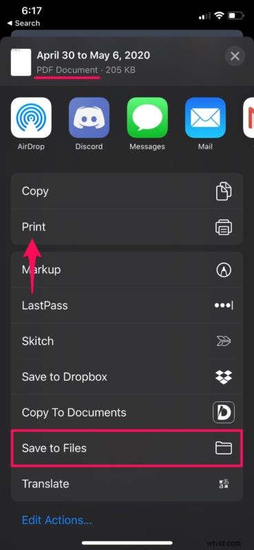 How to Easily Export and Save iPhone & iPad Calendar as PDF