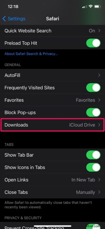 How to Easily Change Safari s Default Download Location on iPhone & iPad