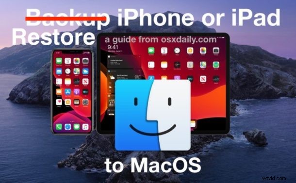 Restore iOS Backups Using Finder in macOS Big Sur & Catalina: Step-by-Step Guide