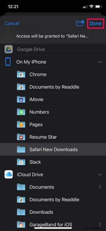 How to Easily Change Safari s Default Download Location on iPhone & iPad
