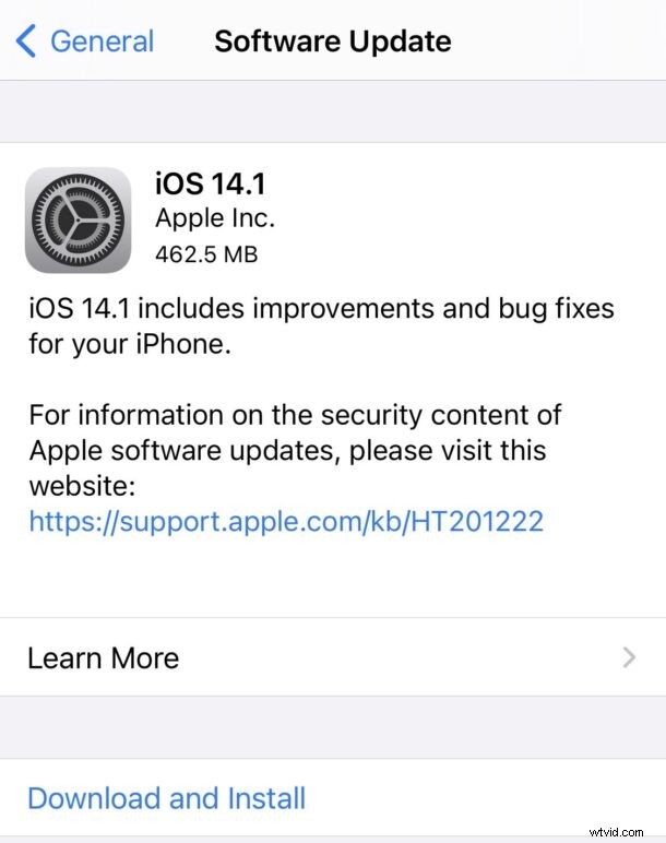 Apple Releases iOS 14.1 & iPadOS 14.1: Download Now for Essential Bug Fixes