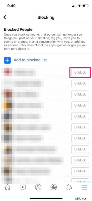 How to Block and Unblock Someone on Facebook from iPhone or iPad: Simple Steps