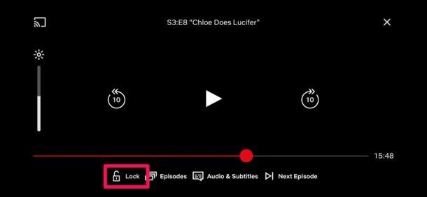 How to Lock and Unlock Screen in Netflix on iPhone and iPad – Prevent Accidental Pauses