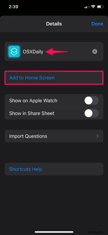 How to Easily Add Chrome Bookmarks to iPhone & iPad Home Screen