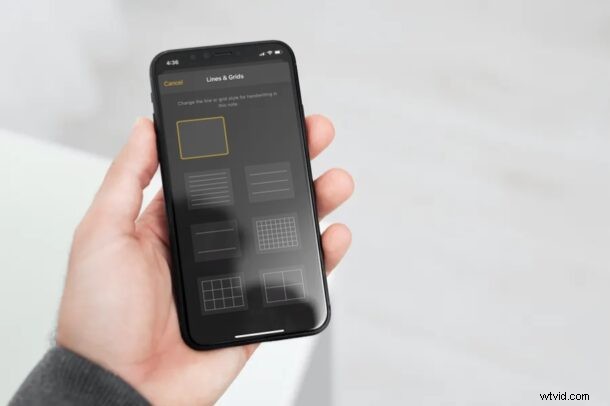 How to Change Paper Style in Notes App on iPhone and iPad (Lines, Grids & More)