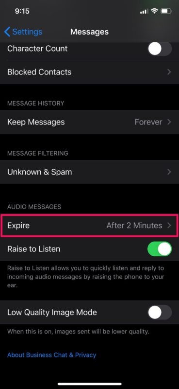 How to Permanently Save Audio Messages on iPhone and iPad