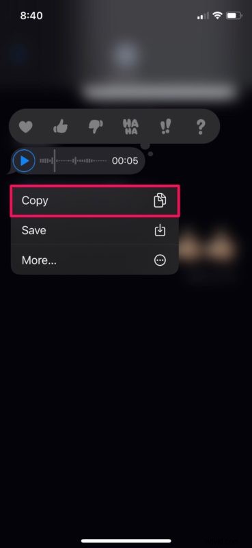 How to Permanently Save Audio Messages on iPhone and iPad