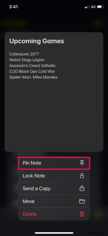 How to Pin Important Notes to the Top of the Notes App on iPhone & iPad