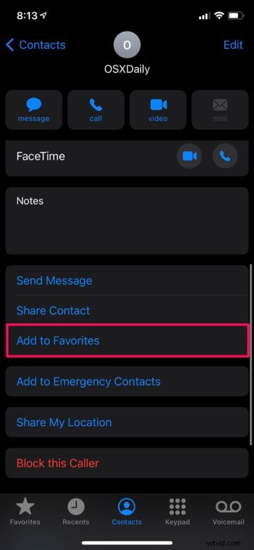How to Quickly Add Contacts to Favorites on iPhone: Speed Dial Guide