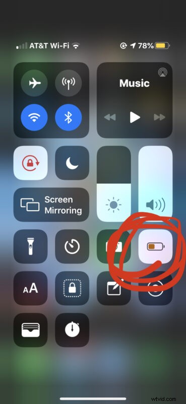 Quickly Enable Low Power Mode on iPhone via Control Center – Save Battery Instantly