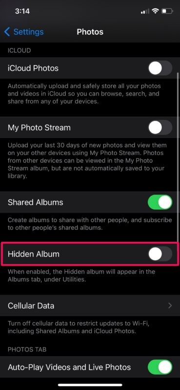 How to Hide the Hidden Photos Album on iPhone & iPad: Simple Privacy Guide