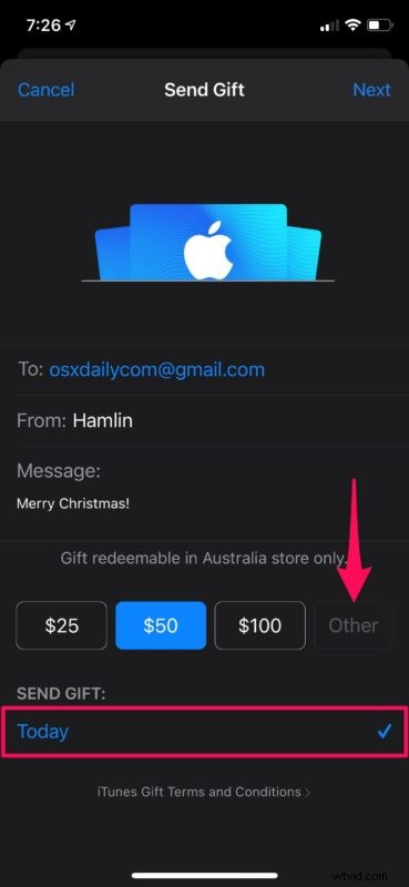 How to Send Apple Gift Cards Easily from iPhone or iPad: Step-by-Step Guide