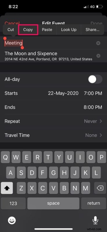 How to Easily Move or Copy Calendar Events on iPhone and iPad
