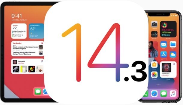 Apple Releases iOS 14.3 & iPadOS 14.3: Download Now for AirPods Max, Fitness+ & Security Fixes